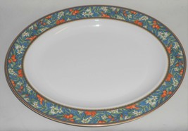 1997 Royal Doulton TUDOR GROVE PATTERN  13 3/4&quot; Oval Serving Platter ENG... - £44.30 GBP