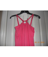 Derek Heart Girl Pink Blouse Lined Braided Straps Smocked Long Dress L/1... - $227.39 MXN