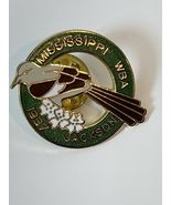 Mississippi WBA 1987 Jackson Lapel Pin  Women&#39;s Bowling Association Bird - $373.78 MXN