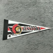 Vintage 1991 Ottawa Senators NHL Felt Mini Pennant 4 x 9 NHL Mini Flag - £6.88 GBP