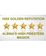 100X CAST COVEN GOLDEN REPUTATION ELEVATE HOW YOU'RE VIEWED MAGICK ALBINA - $99.77