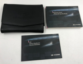 2011 Hyundai Sonata Owners Manual Set with Case OEM C02B10083 - $15.29