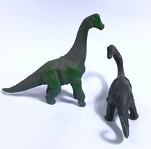 Dinosaur 5&quot; Apatosaurus Brachiosaurus Figure Lot Of 2 - 2002 Tm 1301 P1 P3 - £10.20 GBP