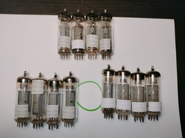 3X quads of EL84 Tungsram and RFT tested tubes - $222.75