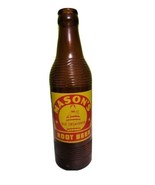 Rare Vintage Antique Soda Pop Glass Bottle Mason&#39;s Old Fashioned Root Beer  - £35.07 GBP