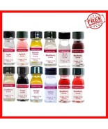 12 Pack of Kosher Fruity Flavor Extracts - Perfect for Baking and Confec... - $674.85 MXN