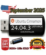 Ubuntu Cinnamon 24.04.3 LTS Bootable USB Live/Installer – Latest Septemb... - $12.86