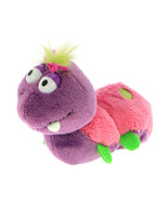 MagNICI Caterpilla Fuchsia Stuffed Toy Animal Magnet in Paws 5 inches 12 cm - £9.19 GBP