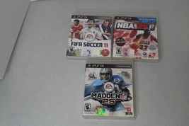 PS3 Sports lot Madden 14, FIFA 11, 2k 11 - £6.20 GBP