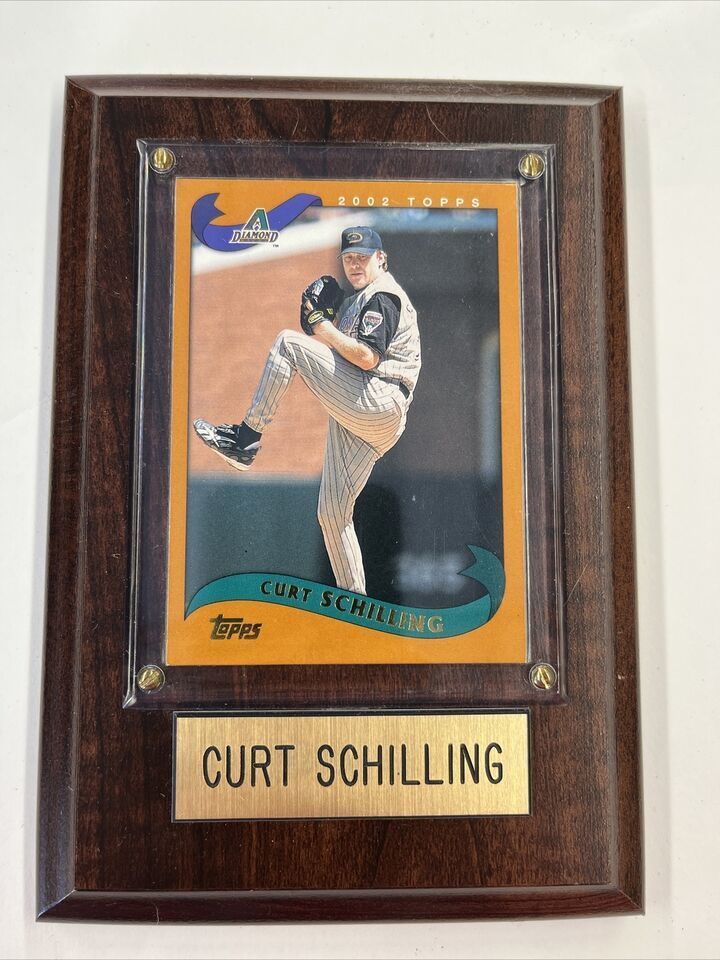 Primary image for Curt Schilling 2002 Topps Plaque Arizona Diamondbacks