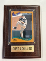 Curt Schilling 2002 Topps Plaque Arizona Diamondbacks - $11.49
