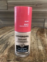 Covergirl Outlast Extreme Wear 3-IN-1 Foundation 24H Spf 18 #842 Medium Beige - £6.12 GBP