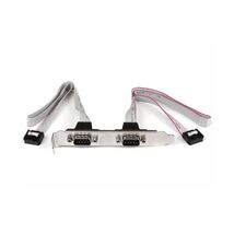 Startech 2-Port 16 inch DB9 Serial Port Bracket to 10-Pin Header  - $19.00