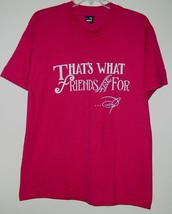 Dionne Warwick Concert Shirt Vintage That&#39;s What Friends Are For Single ... - £199.24 GBP