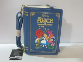 BRAND NEW Loungefly Disney Alice in Wonderland Classic Book Convertible Backpack - £72.78 GBP