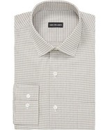 Van Heusen Men&#39;s Stain Shield Regular Fit Dress Shirt - Sand-15-15.5 32/33 - $463.92 MXN
