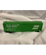 TYCO Burlington Northern BN 100024 GREEN Box Car.  HO SCALE. VINTAGE - $12.11