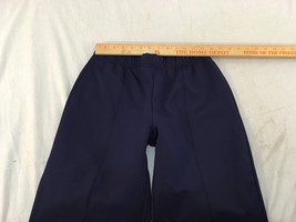 Adult Women&#39;s Mizuno Dark Blue Polyester Elastic Stretch Sweatpants 32200 - £14.64 GBP