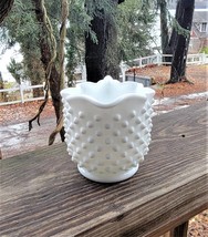 Fenton Hobnail Milk Glass Creamer Pitcher. - $9.00