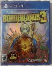 Borderlands 3 With Gold Weapon Skins Pack Playstation 4 PS4 Shooter New Sealed - £10.84 GBP