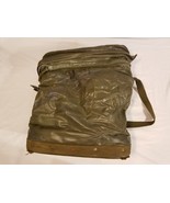 VINTAGE US ARMY WATERPROOF COVER 1953 DEFECT WORN HARD TO UNZIP &amp; RUSTY ... - $156.71 CAD