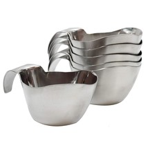 12 oz Stackable Gravy Boat, Stainless Steel - $38.99