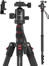 Smallrig 3935 Smallrig 71&quot; Camera Tripod, Foldable Aluminum Tripod And, Phone. - £71.35 GBP