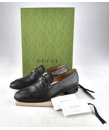 *Gucci Women&#39;s Black Moccasin Supple Lamb Leather Size US 6, EU 36.5 - $805.88 CAD