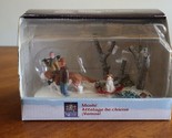 LEMAX Village Town Collection MUSH 2009 St Bernard Dog Pulling Sled Fire... - $20.00