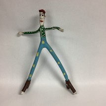 Vintage Wooden Handmade Baseball Figure - 16x11” - $275.45 MXN
