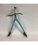 Vintage Wooden Handmade Baseball Figure - 16x11” - $275.45 MXN