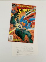 DC The Adventures of Superman &quot;Doomsday!&quot; 1992 Vintage Comic - £22.05 GBP