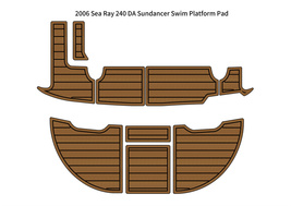2006 Sea Ray 240 DA Sundancer Swim Platform Pad Boat EVA Foam Teak Deck Floor - £282.06 GBP
