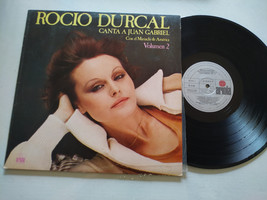 ROCIO DURCAL Canta A juan Gabriel Vol 2 Mariachi America LP vinyl 12 &quot; V... - $39.05