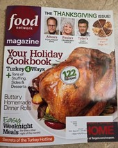 Food Network Magazine November 2010 The Thanksgiving Issue - £2.36 GBP