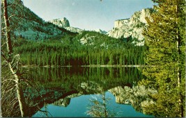 Vtg Chrome Postcard Sawtooth Valley Idaho ID - Petit Lake - Sierra Club Pub UNP - £3.12 GBP