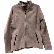 Eddie Bauer Fleece Jacket Full Zip lilac and Purple Women&#39;s Size Medium - $31.14