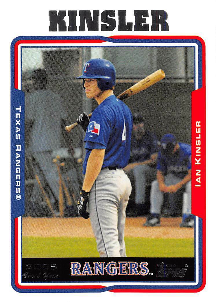 Primary image for 2010 Topps Cards Your Mom Threw Out #CMT170 Ian Kinsler Rangers ⚾