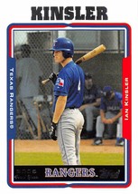 2010 Topps Cards Your Mom Threw Out #CMT170 Ian Kinsler Rangers ⚾ - £0.70 GBP