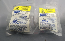 New (lot of 2)  DIALIGHT 586-4606-804F LED Clear 24V Socket Bulb Replace... - $23.95