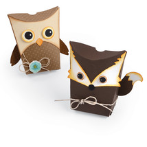 Sizzix Fox Tales Owl And Fox Box Thinlits Dies - $38.09