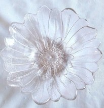 7&quot; Nappy Lily Pons Bowl Clear Indiana Glass Co. Clear Lily - £7.86 GBP