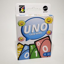Mattel UNO 50th Anniv Retro Version 2010s Family Card Game #5 of 5 Series Sealed - $12.95