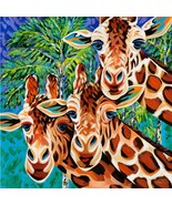C&amp;F Home ~ Giraffe ~ 18&quot; x 18&quot; ~ Indoor/Outdoor ~ Fade Resistant ~ Pillo... - $42.23 CAD