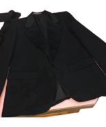 Tuxedo Suit Black Jacket 1013 Size XS Made in USA-SHIPS N 24 HOURS - $2,443.98 MXN