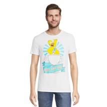The Simpsons Men&#39;s  Best Dad Bod T-Shirt Homer Size Medium 38-40 Short Sleeve - £5.48 GBP