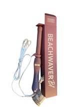Beachwaver B1 Rotating Curling Iron in Pink Sunset With Ceramic Barrel U... - $27.00