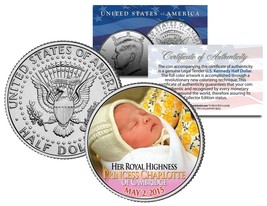 Her Royal Highness PRINCESS CHARLOTTE of Cambridge 2015 JFK Half Dollar ... - $12.95