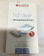 NEW ZAGG Invisible Shield HD Clear Screen Protector for Samsung Galaxy S6 edge+ - £7.48 GBP