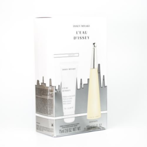 Issey Miyake L'eau D'issey Perfume 3.3 Oz Eau De Toilette Spray 2 Pcs Gift Set - £78.67 GBP